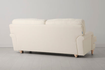 Model 15 3 Seater Sofa, Oak / Ivory