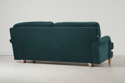 Model 15 3 Seater Sofa, Oak / Kingfisher