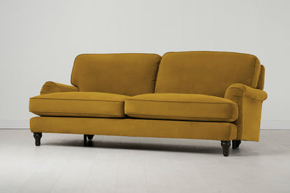 Model 15 3 Seater Sofa, Mustard