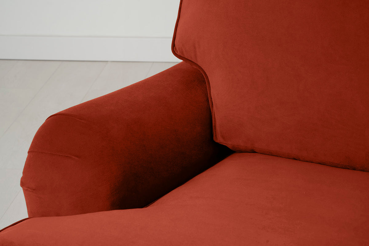 Model 15 3 Seater Sofa, Paprika