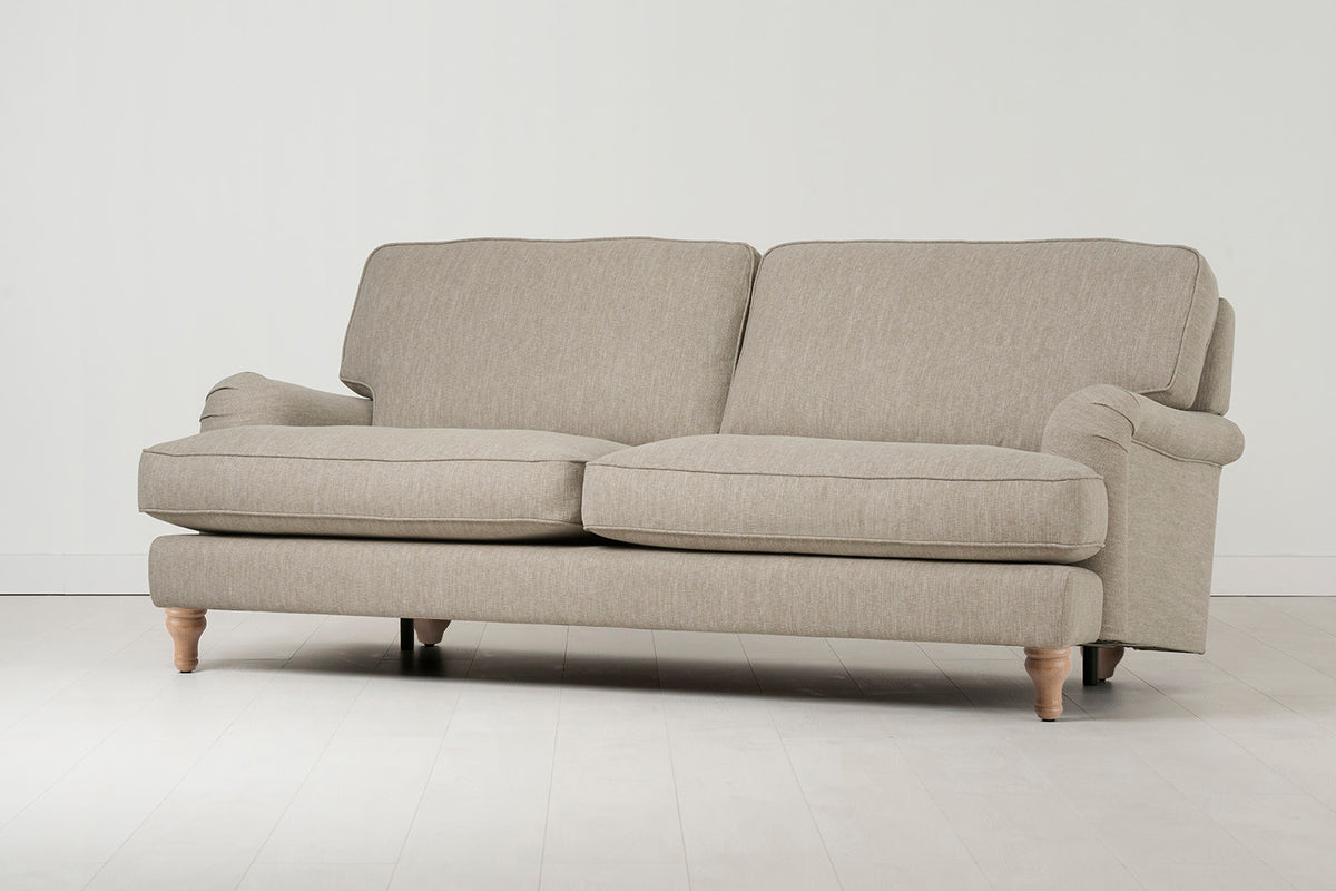 Model 15 3 Seater Sofa, Oak / Pumice