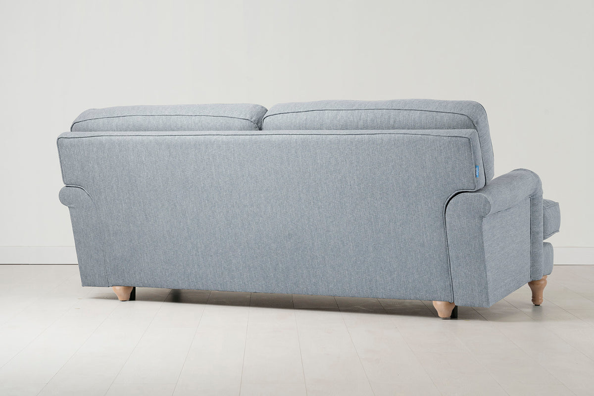 Model 15 3 Seater Sofa, Oak / Seaglass