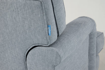 Model 15 3 Seater Sofa, Seaglass