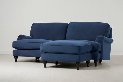 Model 15 3 Seater Sofa with Ottoman, Teal