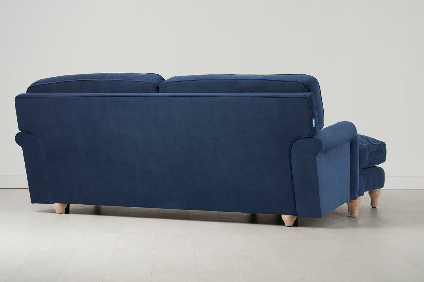 Model 15 3 Seater Sofa with Ottoman, Oak / Teal