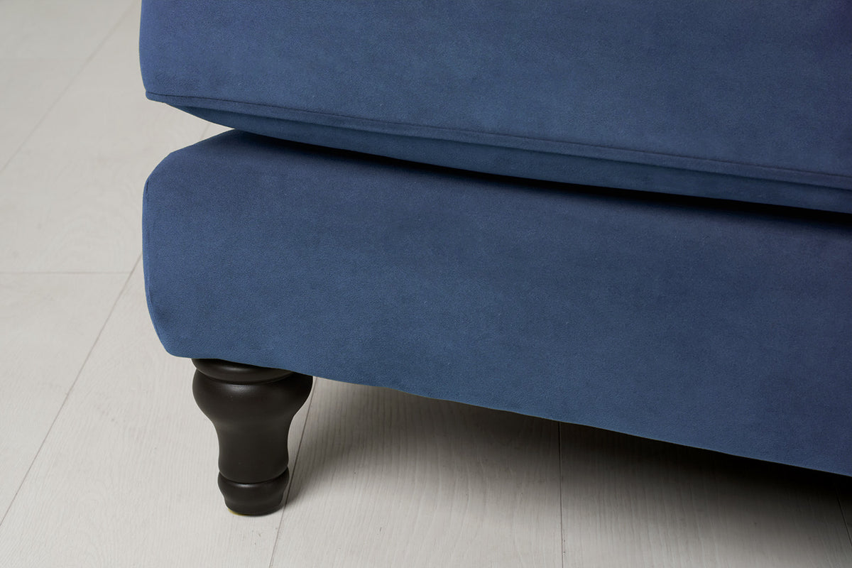 Model 15 3 Seater Sofa with Ottoman, Teal