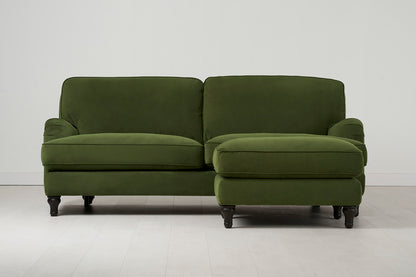 Model 15 3 Seater Sofa with Ottoman, Vine
