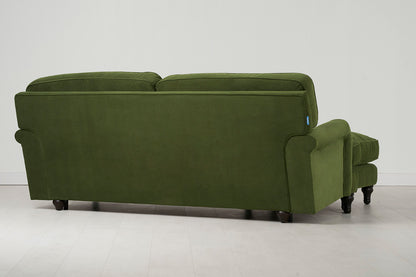 Model 15 3 Seater Sofa with Ottoman, Vine