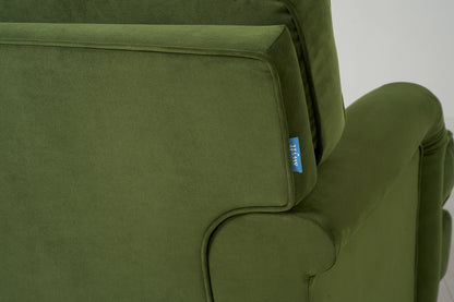 Model 15 3 Seater Sofa, Vine