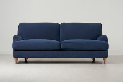 Model 15 3 Seater Sofa, Oak / Teal