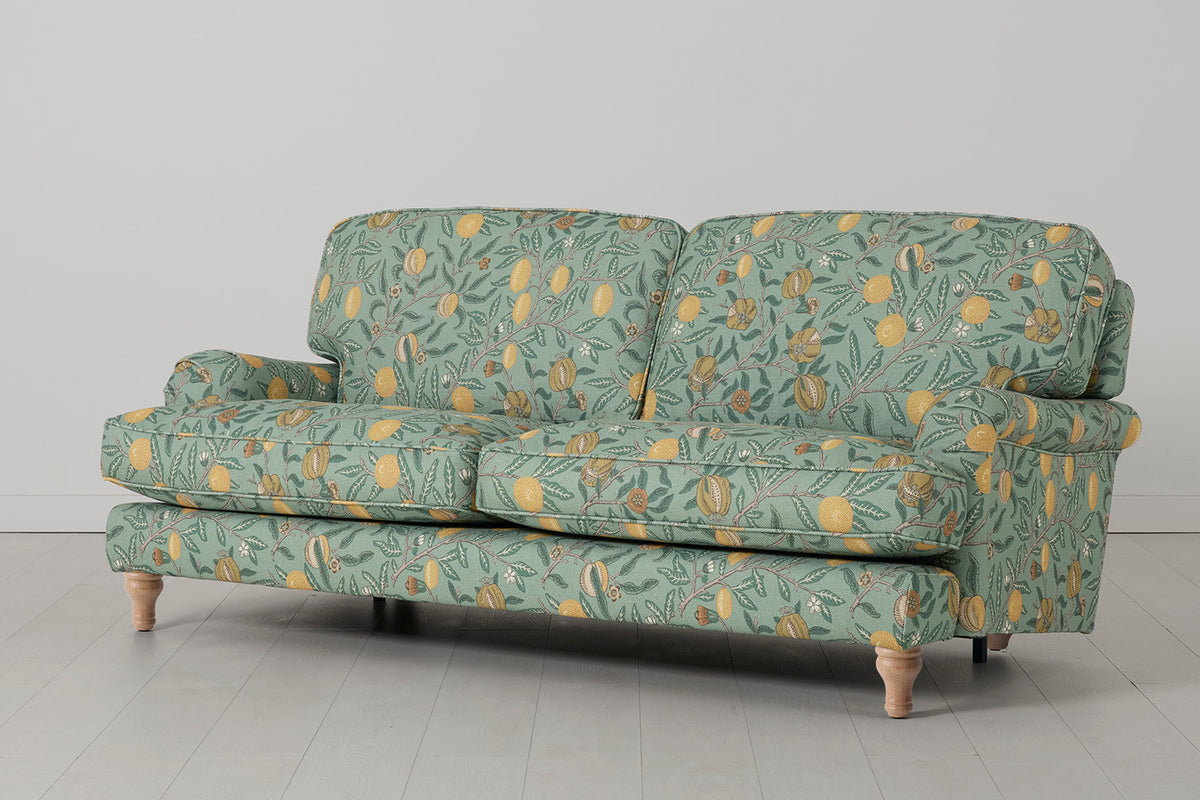 Model 15 3 Seater Sofa, Oak / Fruit