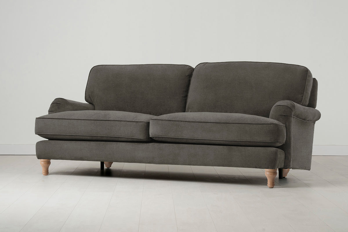 Model 15 3 Seater Sofa, Oak / Mink