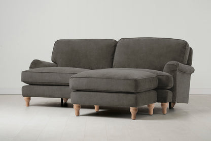 Model 15 3 Seater Sofa, Oak / Mink