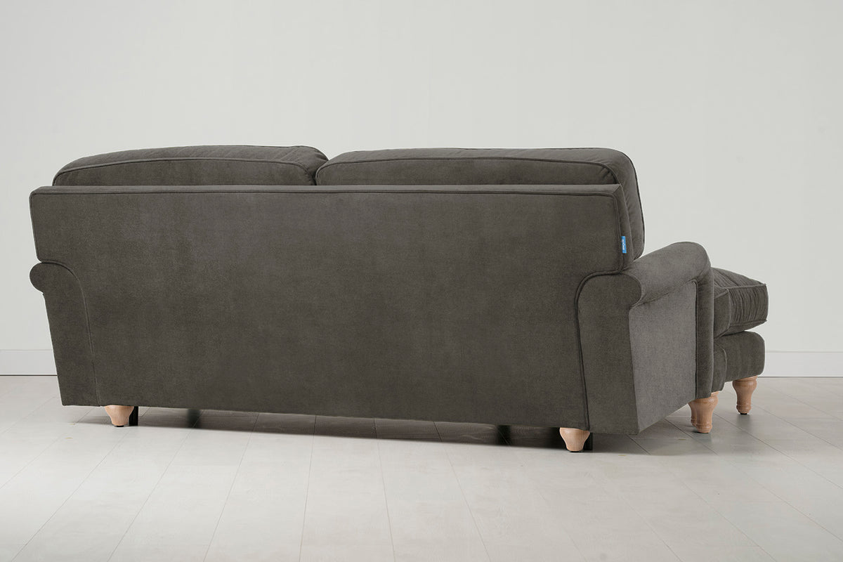 Model 15 3 Seater Sofa, Oak / Mink