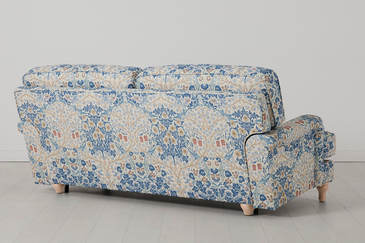 Model 15 3 Seater Sofa with Ottoman, Oak / Blackthorn
