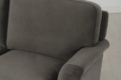 Model 15 3 Seater Sofa with Ottoman, Oak / Mink