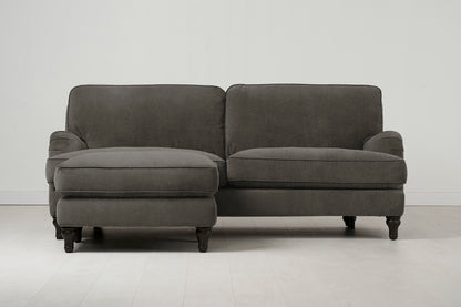 Model 15 3 Seater Sofa with Ottoman, Mink