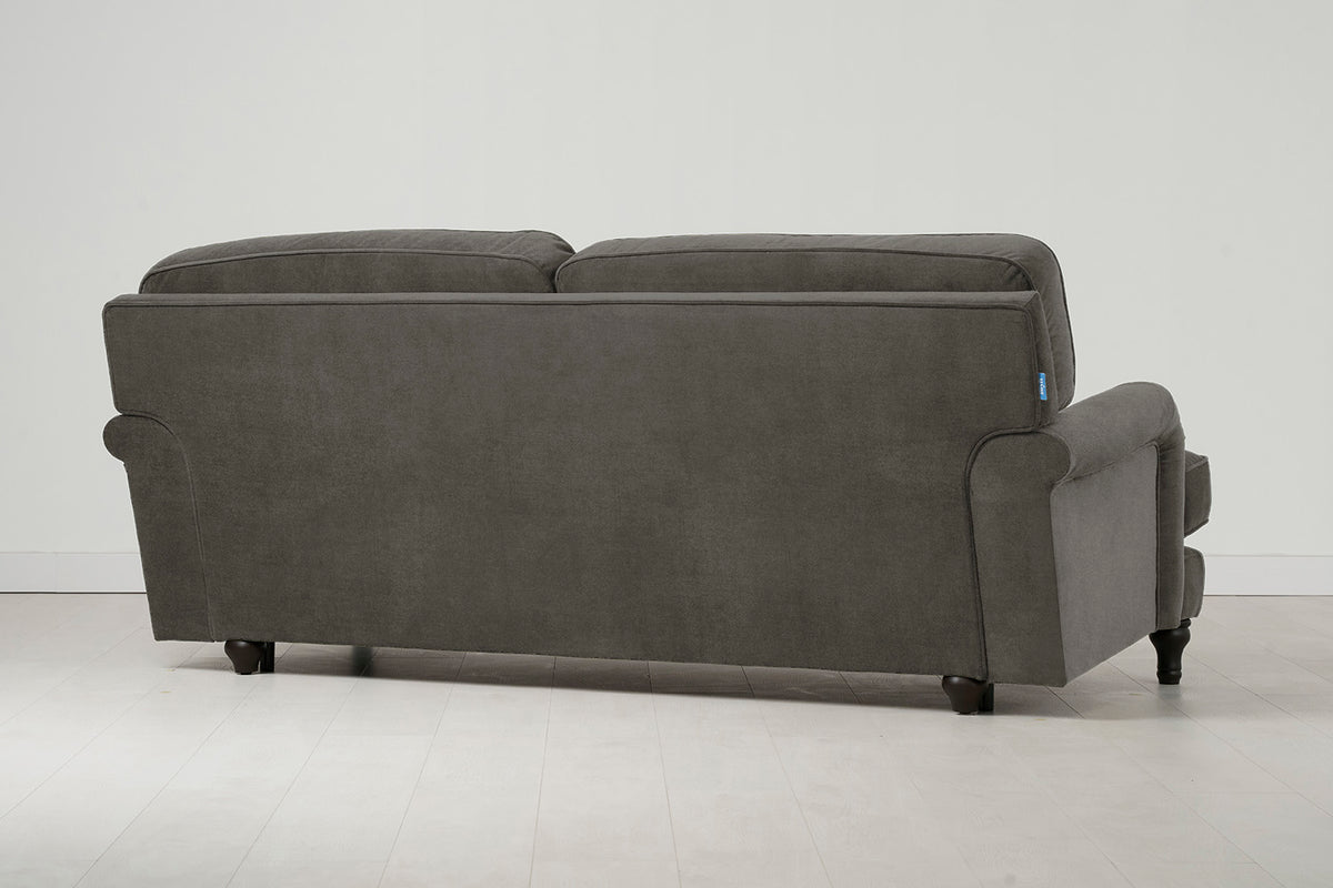 Model 15 3 Seater Sofa with Ottoman, Mink