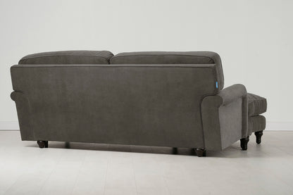 Model 15 3 Seater Sofa with Ottoman, Mink