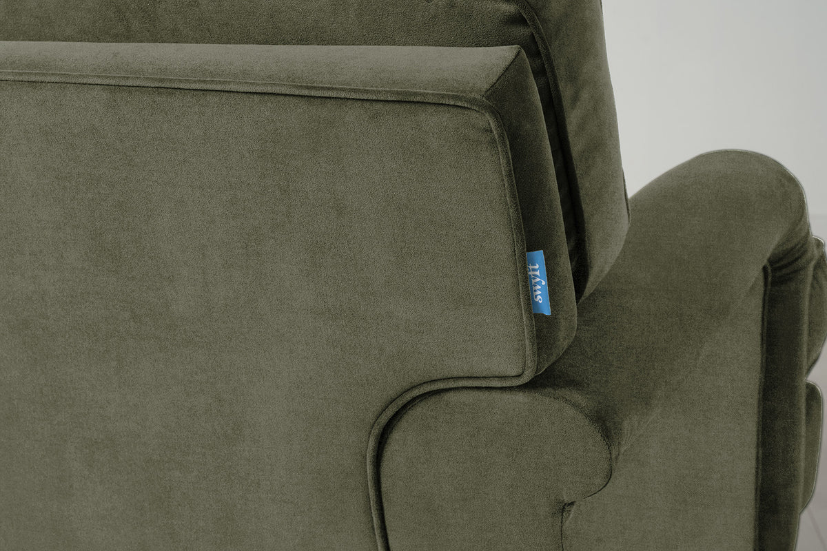 Model 15 3 Seater Sofa with Ottoman, Pine