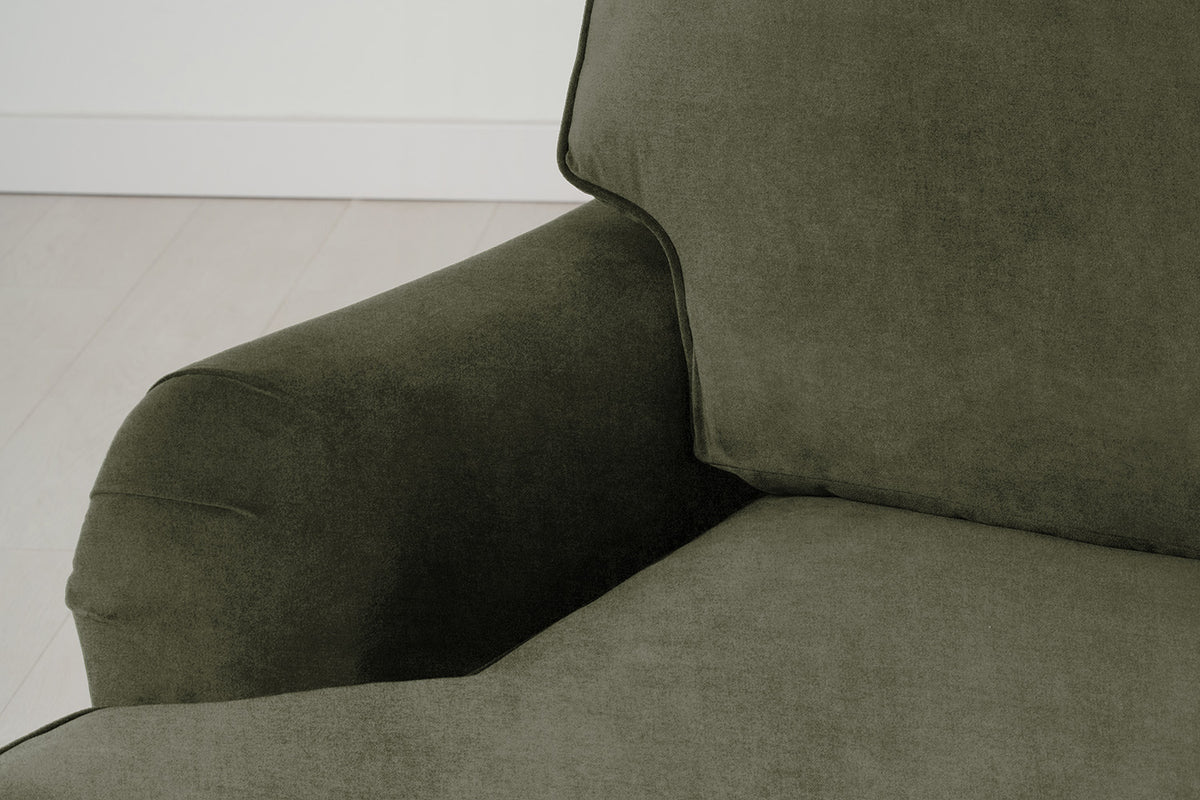 Model 15 3 Seater Sofa with Ottoman, Pine