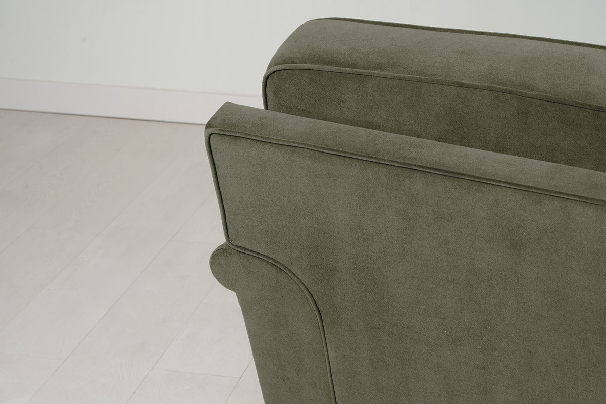 Model 15 3 Seater Sofa with Ottoman, Pine
