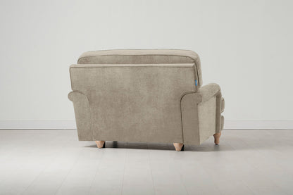 Model 15 Chaise Longue, Oak / Flax