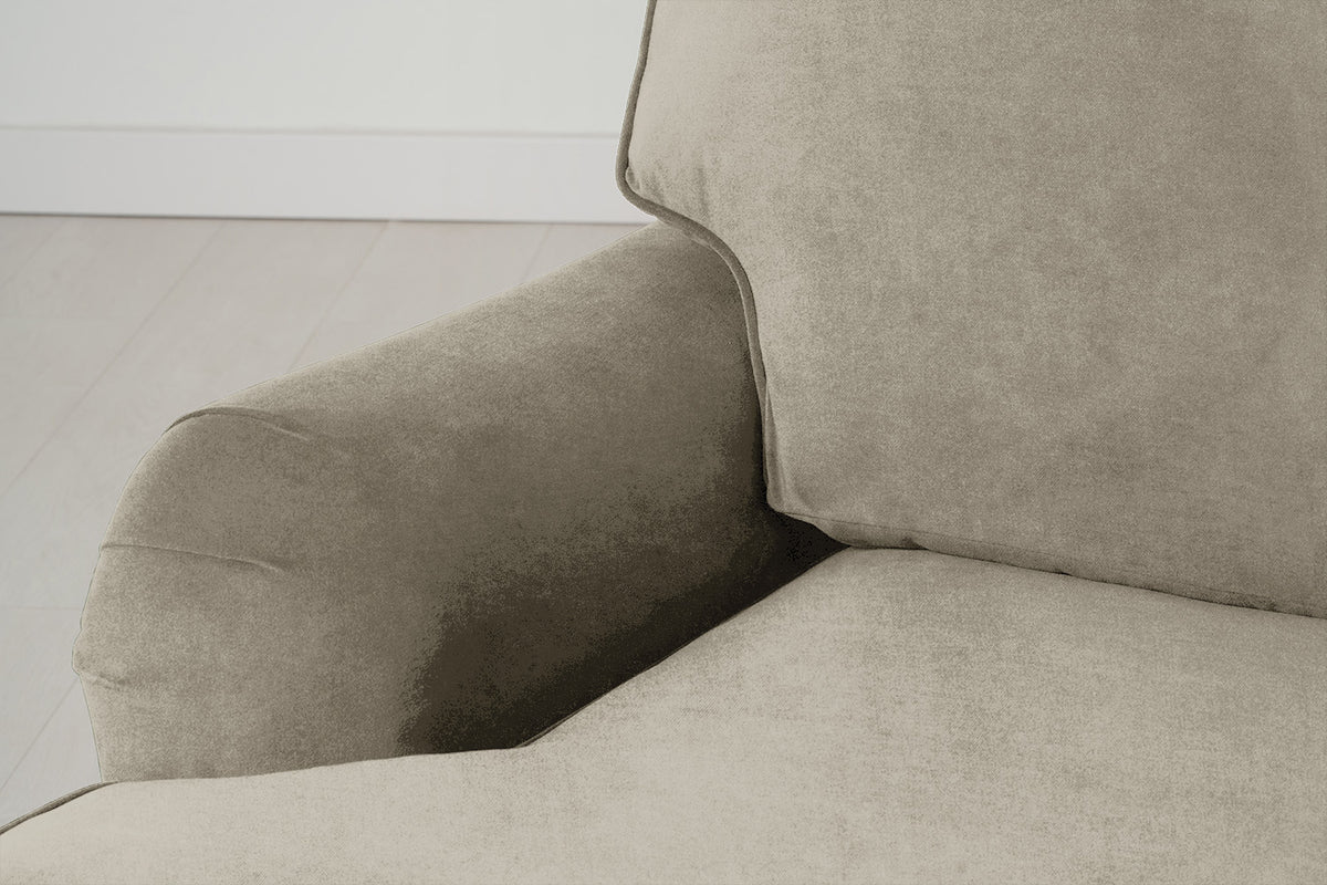 Model 15 Chaise Longue, Oak / Flax