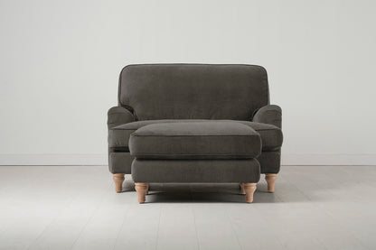 Model 15 Chaise Longue, Oak / Mink