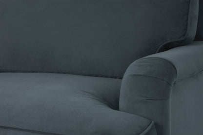 Model 15 Chaise Longue, Oak / Petrol