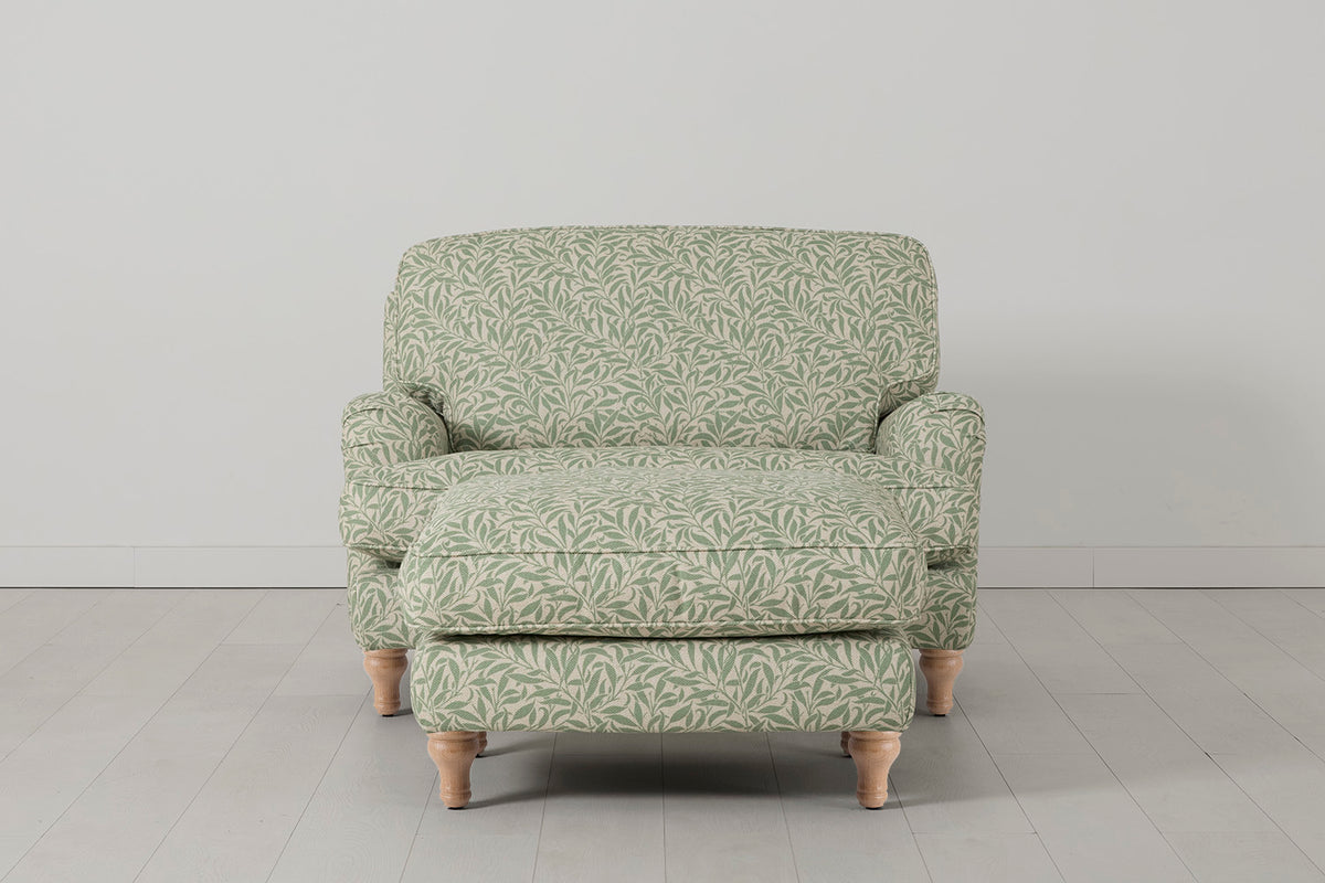 Model 15 Chaise Longue, Oak / Willow