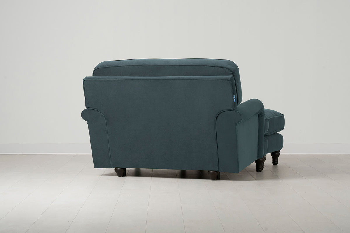 Model 15 Chaise Longue, Petrol
