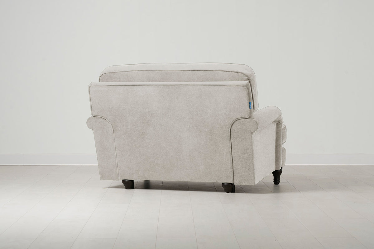Model 15 Loveseat, Chalk