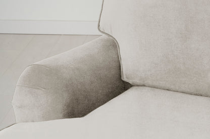 Model 15 Loveseat, Chalk