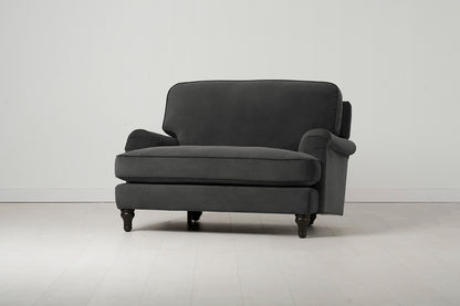 Model 15 Loveseat, Charcoal