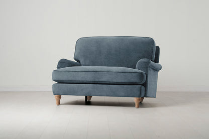 Model 15 Loveseat, Oak / Hydro