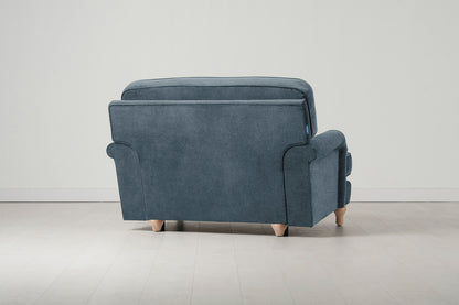 Model 15 Loveseat, Oak / Hydro