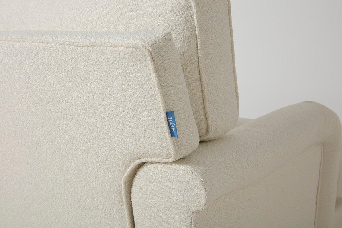 Model 15 Loveseat, Ivory