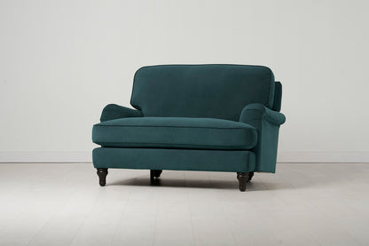 Model 15 Loveseat, Kingfisher