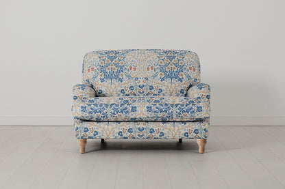 Model 15 Loveseat, Oak / Blackthorn