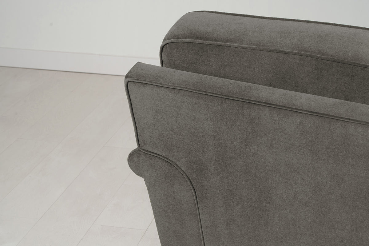 Model 15 Loveseat, Oak / Mink