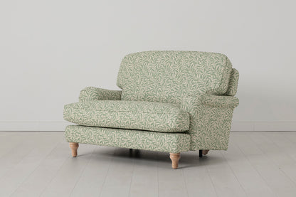 Model 15 Loveseat, Oak / Willow