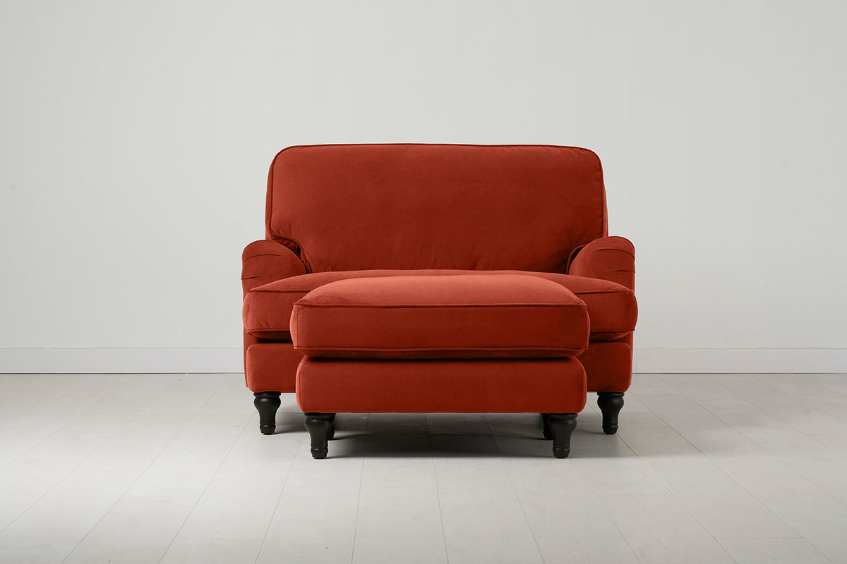 Model 15 Chaise Longue, Paprika