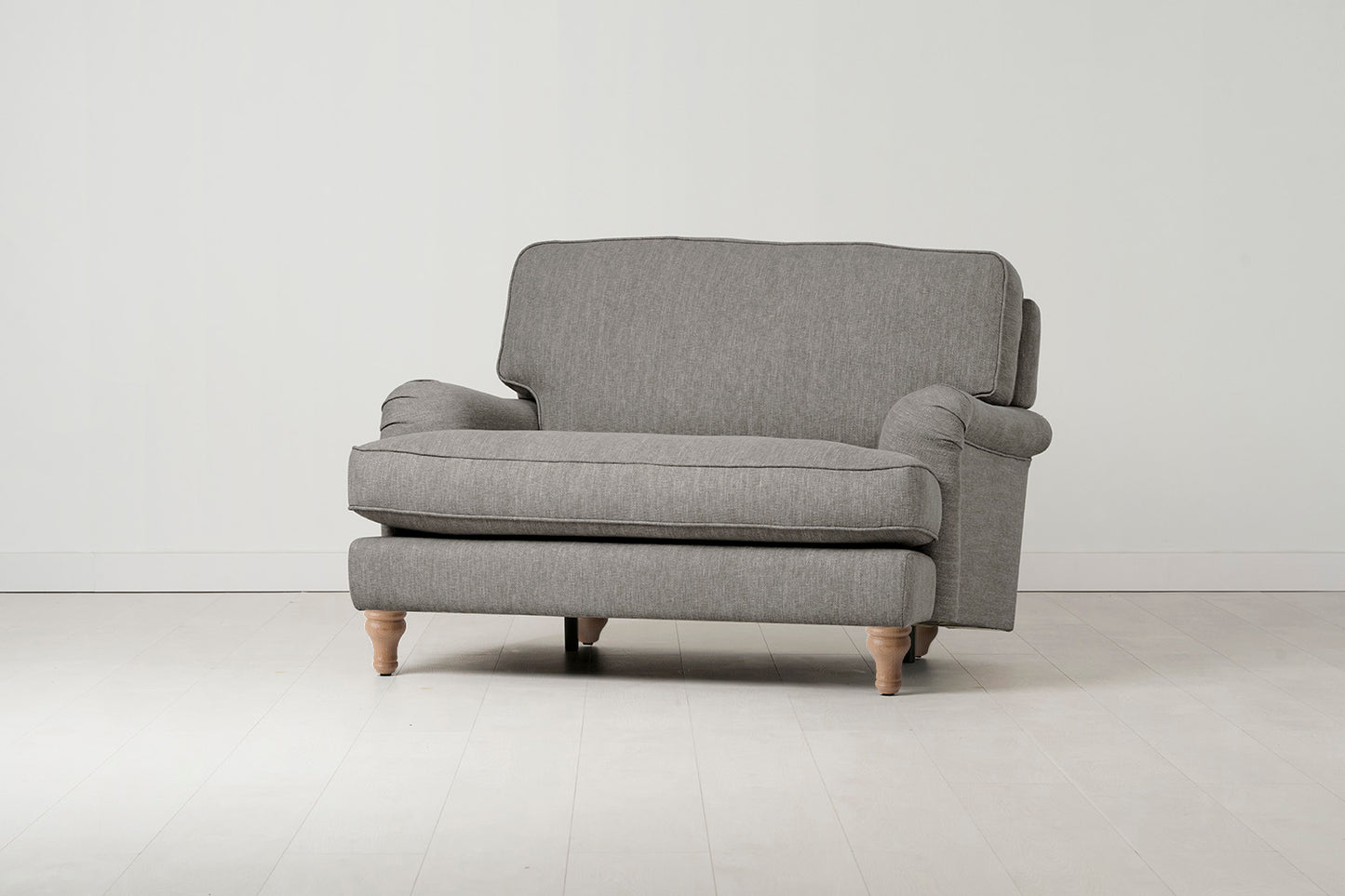 Model 15 Loveseat, Oak / Shadow