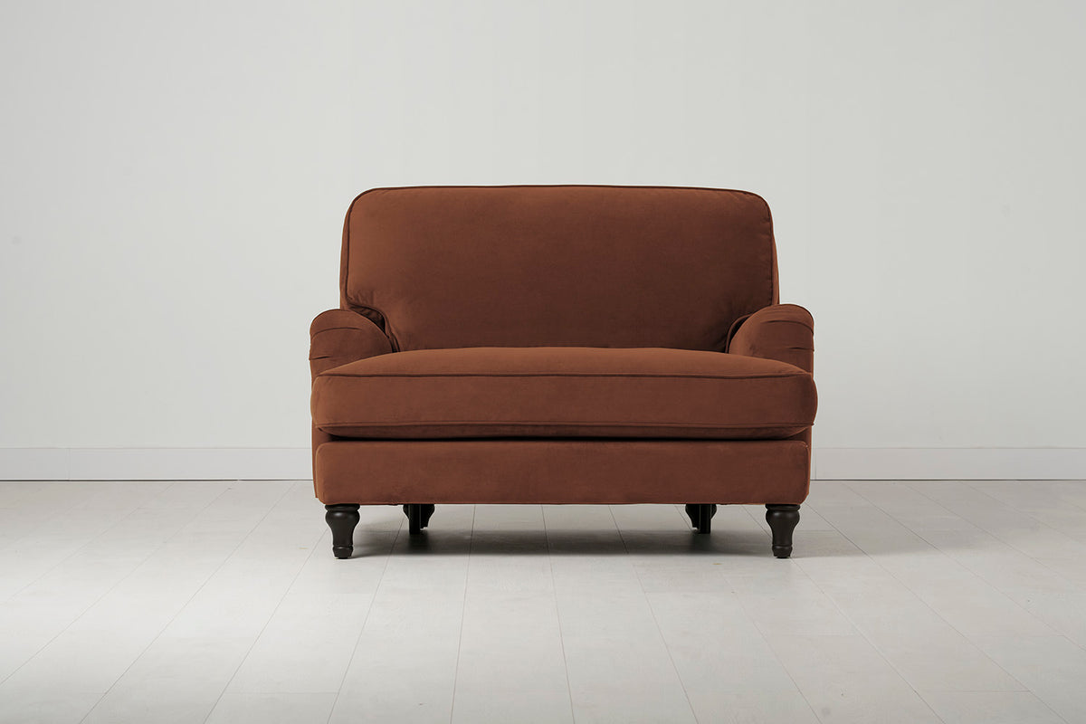 Model 15 Loveseat, Umber