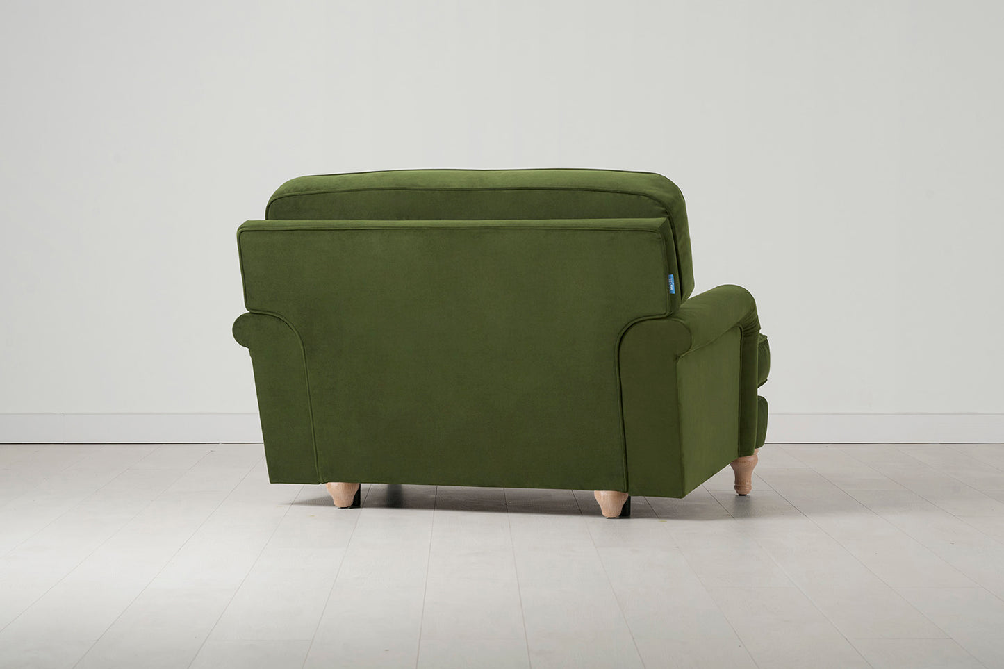 Model 15 Loveseat, Oak / Vine