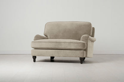 Model 15 Loveseat, Flax