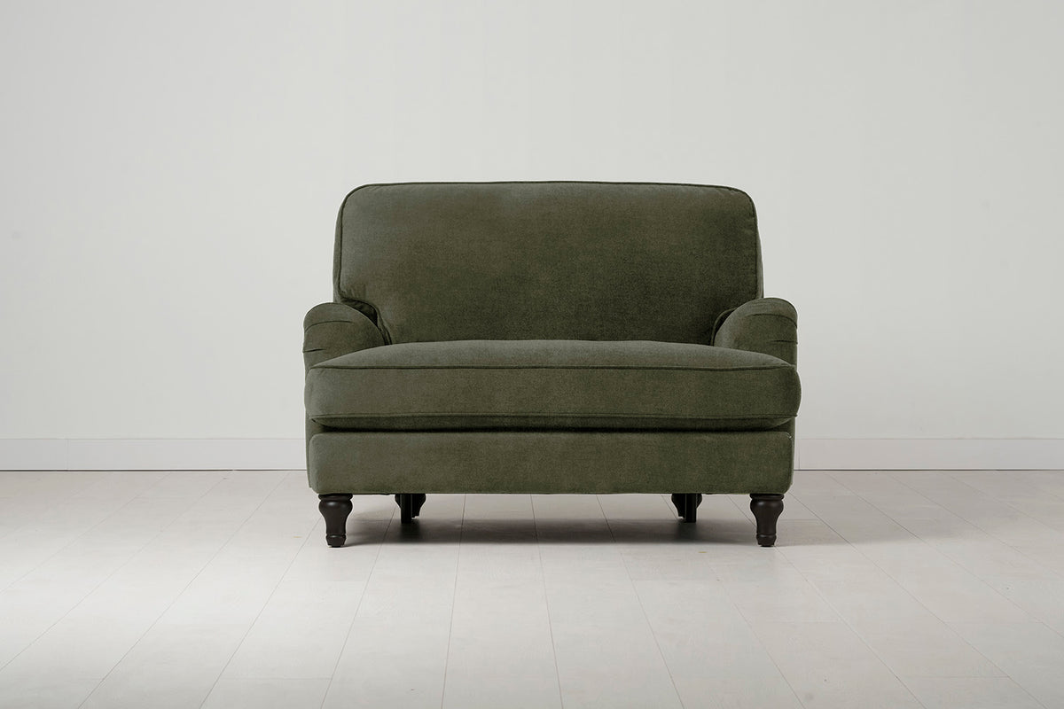 Model 15 Loveseat, Pine