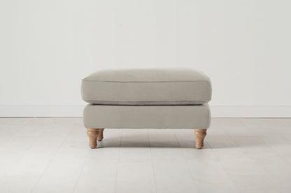 Model 15 Ottoman, Oak / Bone