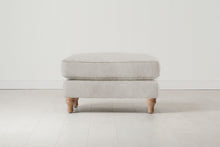 Model 15 Ottoman, Oak / Chalk